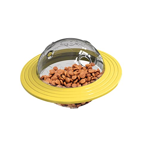 DECOMELODY Multifunktionales Leckspielzeug für Hunde Kreativer Futterspender mit Langsamer Fütterung Gelbes Rollspielzeug zur Fütterungstrainings und Langlebig DECOMELODY Multifunktionales Leckspielzeug für Hunde Kreativer Futterspender mit Langsamer Fütterung Gelbes Rollspielzeug zur Fütterungstrainings und Langlebig von DECOMELODY