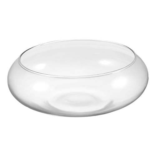 DECOMELODY Narzissentopf Panzer Flasche Lotus-schüssel-pflanzgefäß Anlasser Klare Töpfe System Schüsseln Stock Pot Tischfischbecken Tank Kuppel Pflanztopf Desktop-fischschüssel Fangen Zu Glas von DECOMELODY
