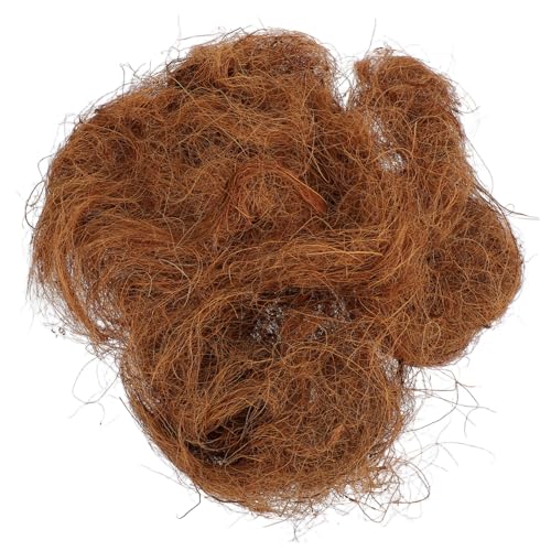 DECOMELODY Natürliche Kokosfaser Nistmaterial für Kleine Vögel und Tiere Atmungsaktive Nestbau Unterlage Feuchtigkeitsabsorbierend Wärmeisolierend als Nestliner für Pflanzgefäße und von DECOMELODY