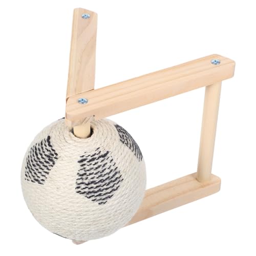 DECOMELODY Natürlicher Sisal Katzenkratzball Klein Handgefertigtes zur Krallenpflege Aktivitätsfördernd und Kratzfest Zubehör für Verspielte Katzen im Innenbereich DECOMELODY Natürlicher Sisal Katzenkratzball Klein Handgefertigtes zur Krallenpflege Aktivitätsfördernd und Kratzfest Zubehör für Verspielte Katzen im Innenbereich von DECOMELODY