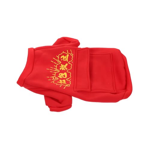 DECOMELODY Neujahrs Pet Outfit Hundepullover Warmes Winterkostüm für Welpen und Katzen Atmungsaktive Bequeme Haustierkleidung für Kalte Tage S von DECOMELODY