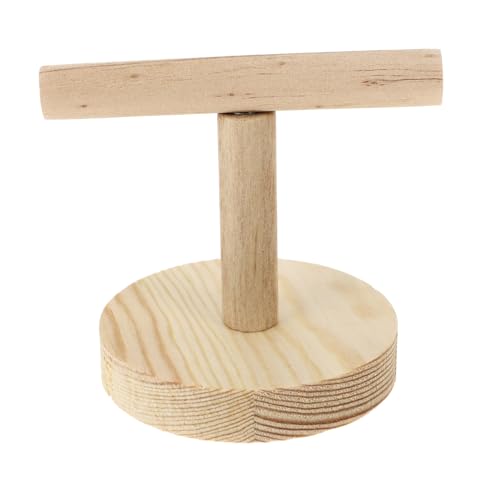 DECOMELODY Papagei Stand aus Holz Papageien für Vogelkäfig Stabile Kletterhilfe mit Muskeltraining Zubehör für Haustiervögel Fördert und Bewegung DECOMELODY Papagei Stand aus Holz Papageien für Vogelkäfig Stabile Kletterhilfe mit Muskeltraining Zubehör für Haustiervögel Fördert und Bewegung von DECOMELODY