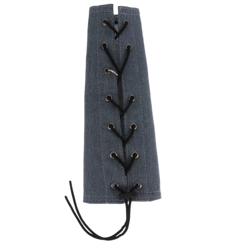 DECOMELODY Papageien Schutzarmband Armguard für Vögel Wiederverwendbar Waschbar Bequem für Papageien Sittiche Schutz vor Kratzern und Verschmutzungen von DECOMELODY