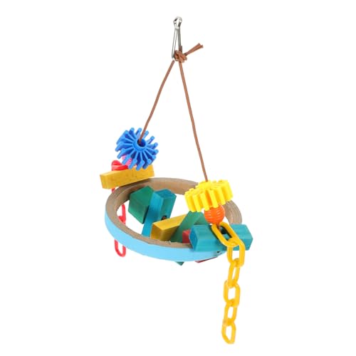 DECOMELODY Papageien Spielzeug Bunten Papierringen Hängendes Kauspielzeug Für Vögel Für Käfigdekoration Und Beschäftigung Von Papageien Und Anderen Vögeln DECOMELODY Papageien Spielzeug Bunten Papierringen Hängendes Kauspielzeug Für Vögel Für Käfigdekoration Und Beschäftigung Von Papageien Und Anderen Vögeln von DECOMELODY