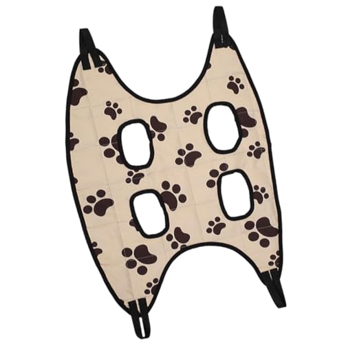 DECOMELODY Pet Nail Trimming Hammock aus Sicherem Oxfordstoff Pflegeleichte Hundehängematte mit Rutschfestem Design Komfortabler Katzen Hundebett hängematte für Nagelpflege und Tierpflege von DECOMELODY