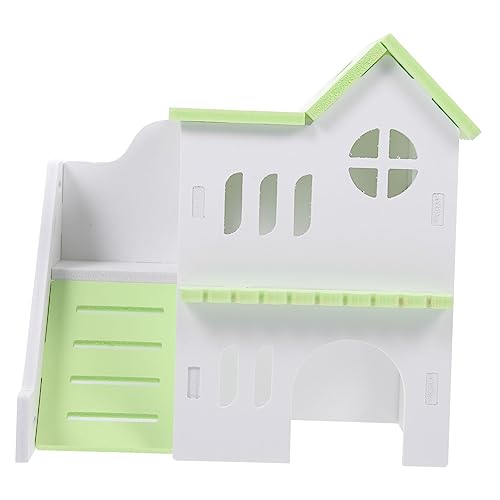 DECOMELODY Premium PVC Hamsterhaus mit Großem Platzangebot Doppelschichtiges Kleines Versteck für Hamster und Chinchilla Verschleißfestes Sicheres Nest zur Verbesserung Schlafkomforts und von DECOMELODY