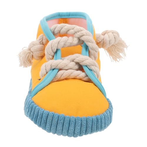 DECOMELODY Quietschendes Hundespielzeug Schuhform aus Robustem Schadstofffreiem Material Beißfest und Sicher für Welpen Fördert Spielerisch Zahnpflege und Schützt Möbel vor Beschädigung DECOMELODY Quietschendes Hundespielzeug Schuhform aus Robustem Schadstofffreiem Material Beißfest und Sicher für Welpen Fördert Spielerisch Zahnpflege und Schützt Möbel vor Beschädigung von DECOMELODY