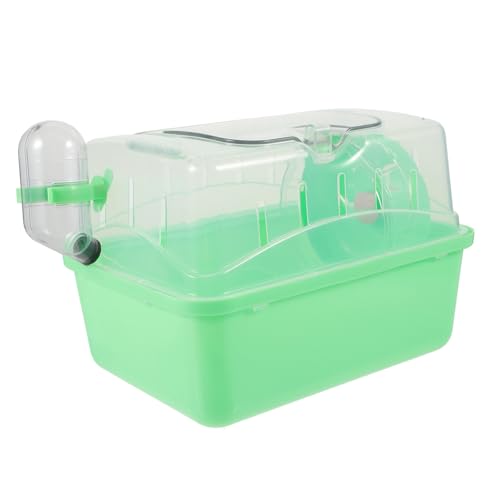 DECOMELODY Rattenkäfig mit Schiebedach Atmungsaktiv und Leicht zu Reinigen Trinkflasche und Laufrad Geräumiges Kleintierschloss für Hamster und Meerschweinchen Grüner Nagerkäfig DECOMELODY Rattenkäfig mit Schiebedach Atmungsaktiv und Leicht zu Reinigen Trinkflasche und Laufrad Geräumiges Kleintierschloss für Hamster und Meerschweinchen Grüner Nagerkäfig von DECOMELODY