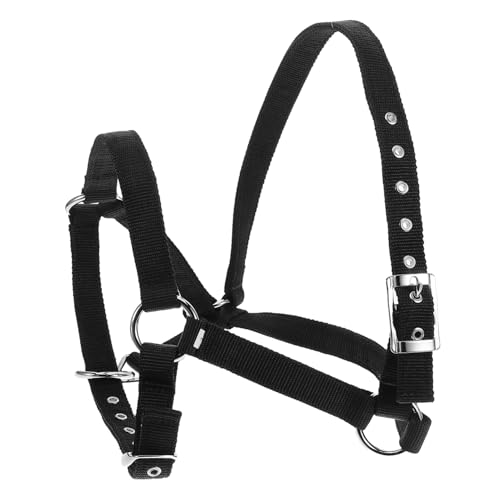 DECOMELODY Reitsport Trainingsbedarf Hosenträger Breakaway Pferdehalfter Wadenhalfter Gepolsterter Pferdehalfter Breakaway Halfter Für Pferde Pferdekostüm Mini Eselhalfter Pferdeleine von DECOMELODY