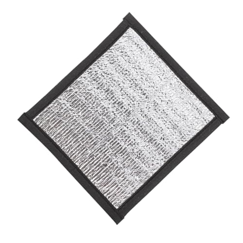 DECOMELODY Heizkissen Für Bartagamen Universelle Passform Reflektierende Isolierfolie 16 X 16 cm Heizung Für Haustiergehege von DECOMELODY