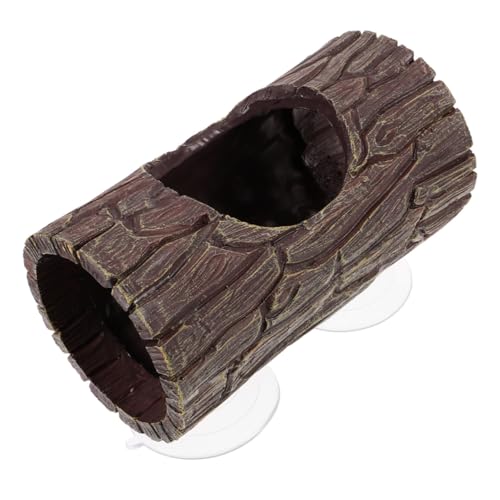 DECOMELODY Reptilienversteck Baumstamm aus Langlebigem Harz mit Saugnapf Natürliches Terrarium Zubehör für Gecko Eidechsen Realistische Baumhöhle als Versteck und Dekoration DECOMELODY Reptilienversteck Baumstamm aus Langlebigem Harz mit Saugnapf Natürliches Terrarium Zubehör für Gecko Eidechsen Realistische Baumhöhle als Versteck und Dekoration von DECOMELODY