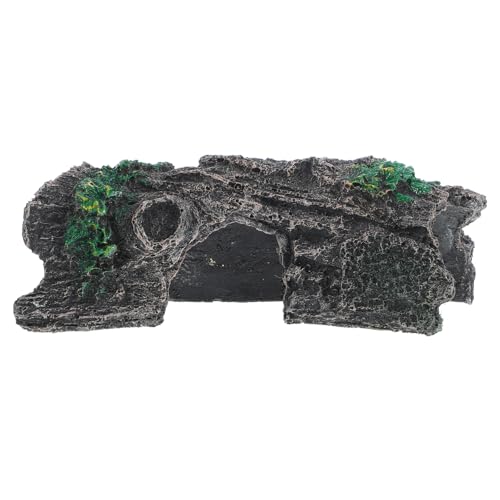 DECOMELODY Resin Reptilien Versteck Höhle aus Hochwertigem Harz Baumhöhlen Design Robustes Terrarium Ornament für Echsen Schlangen Schildkröten als Rückzugsort und Kletterplatz DECOMELODY Resin Reptilien Versteck Höhle aus Hochwertigem Harz Baumhöhlen Design Robustes Terrarium Ornament für Echsen Schlangen Schildkröten als Rückzugsort und Kletterplatz von DECOMELODY