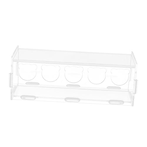 DECOMELODY Huhn Lebensmittel Schüssel Acryl Hamster Feeder Tiernahrung Container Beobachtung Design DECOMELODY Huhn Lebensmittel Schüssel Acryl Hamster Feeder Tiernahrung Container Beobachtung Design von DECOMELODY
