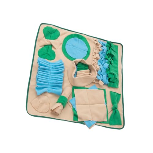DECOMELODY Schnüffelmatte für Hunde und Katzen Großes Geometrisches Design Fördert Spielerisches Training Verbessert Geruchssinn Verhindert Übergewicht Leicht für Beschäftigung und DECOMELODY Schnüffelmatte für Hunde und Katzen Großes Geometrisches Design Fördert Spielerisches Training Verbessert Geruchssinn Verhindert Übergewicht Leicht für Beschäftigung und von DECOMELODY