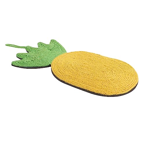 DECOMELODY Katzenspielzeug Kätzchen Sisalseil Katzenkratzmatte Spielzeug Haustierunterhaltung Kratzpad Hängendes Design Indoor Katzenkratzbrett DECOMELODY Katzenspielzeug Kätzchen Sisalseil Katzenkratzmatte Spielzeug Haustierunterhaltung Kratzpad Hängendes Design Indoor Katzenkratzbrett von DECOMELODY