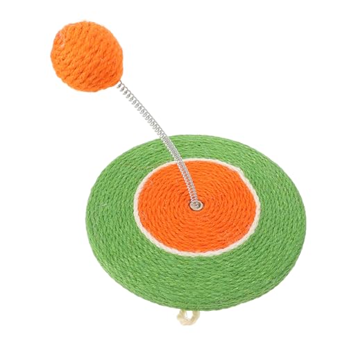 DECOMELODY Sisal Katzenspielzeug mit Robustem Sisalball Interaktiver Katzenstab für Wohnungskatzen Langlebig und Beißfest mit Austauschbaren Köpfen für Aktives und Beschäftigung von Kätzchen DECOMELODY Sisal Katzenspielzeug mit Robustem Sisalball Interaktiver Katzenstab für Wohnungskatzen Langlebig und Beißfest mit Austauschbaren Köpfen für Aktives und Beschäftigung von Kätzchen von DECOMELODY