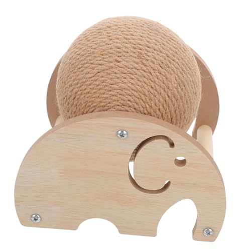 DECOMELODY Sisal Kratzball mit Ständer Vielseitiges Katzen zum Kratzen Klettern und Interaktives Katzenspielzeug für Kätzchen Welpen und Kleine Haustiere Nachhaltiges Einfach zu Montierendes DECOMELODY Sisal Kratzball mit Ständer Vielseitiges Katzen zum Kratzen Klettern und Interaktives Katzenspielzeug für Kätzchen Welpen und Kleine Haustiere Nachhaltiges Einfach zu Montierendes von DECOMELODY