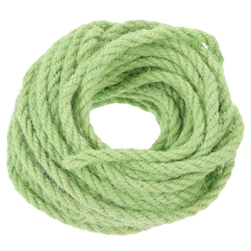 DECOMELODY Sisal Seil für Katzen DIY Umweltfreundliche Hanfseil Zubehör für Katzenkratzbaum und Klettergerüst Grün DECOMELODY Sisal Seil für Katzen DIY Umweltfreundliche Hanfseil Zubehör für Katzenkratzbaum und Klettergerüst Grün von DECOMELODY