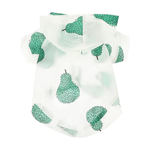 DECOMELODY Sonnenschutzkleidung Für Haustiere Hundejacken Hund Schatten Für Hunde Welpe Abdeckung Plüsch Haube Uv Körperpflege Kleiden Hunde-Sonne-Shirt Hund Sonnencreme Klein Polyester von DECOMELODY