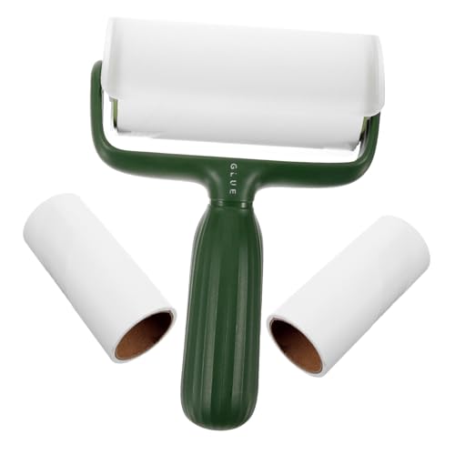 DECOMELODY Sticky Roller für Kleidung und Haustierhaare Tragbarer Wiederverwendbarer Tierhaarentferner mit Ersatzrollen Schonend für Sofa Auto Bett und Textilien Praktische für Zuhause und von DECOMELODY