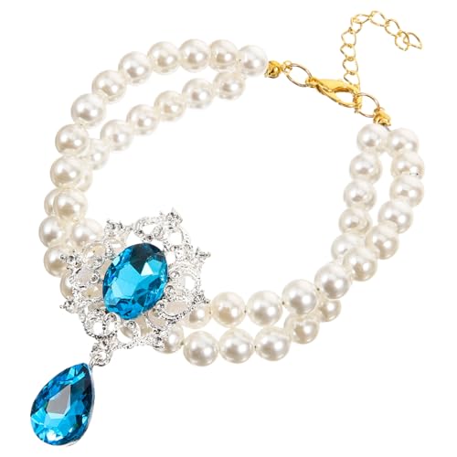 DECOMELODY Stylisches Haustierhalsband aus Fake Einstellbar für Modisches für Haustier Modepartys und Feiertagsfeiern Dekoration für Besondere DECOMELODY Stylisches Haustierhalsband aus Fake Einstellbar für Modisches für Haustier Modepartys und Feiertagsfeiern Dekoration für Besondere von DECOMELODY
