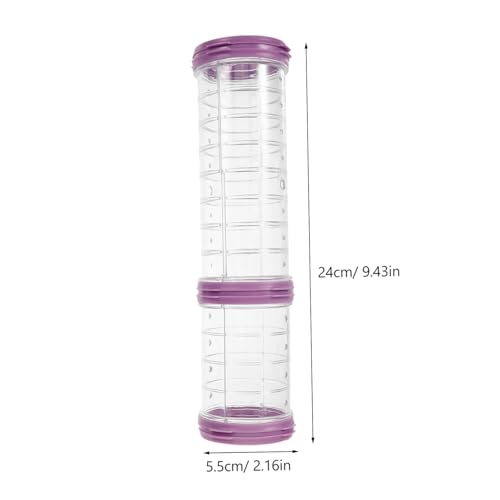 DECOMELODY Transparenter Hamstertunnel aus Kunststoff DIY Röhren zum Verbinden Erweiterbar für Hamsterkäfig Vielseitiger Kleintier Tunnel für Zwerghamster Mäuse Meerschweinchen Spielerisch DECOMELODY Transparenter Hamstertunnel aus Kunststoff DIY Röhren zum Verbinden Erweiterbar für Hamsterkäfig Vielseitiger Kleintier Tunnel für Zwerghamster Mäuse Meerschweinchen Spielerisch von DECOMELODY