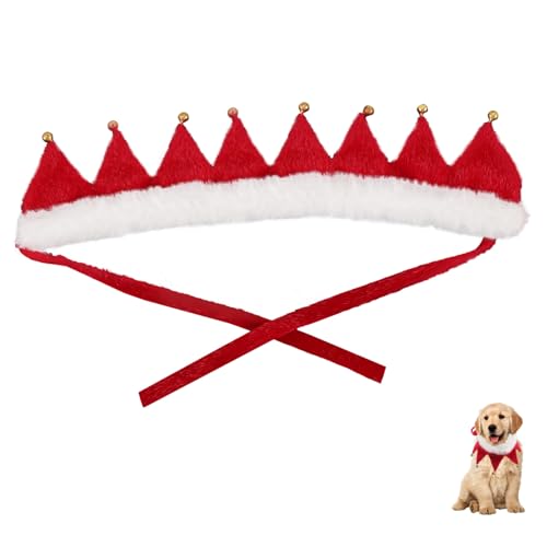 DECOMELODY Verstellbares Weihnachts Hundehalsband mit Glocken Leichtes Haustier Halstuch für Katzen und Hunde Festliches Zubehör für Kleine und Große Haustiere Komfortabel und Dekorativ DECOMELODY Verstellbares Weihnachts Hundehalsband mit Glocken Leichtes Haustier Halstuch für Katzen und Hunde Festliches Zubehör für Kleine und Große Haustiere Komfortabel und Dekorativ von DECOMELODY