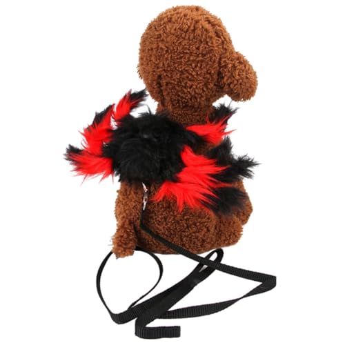 DECOMELODY Halloween-kostüme Für Haustiere Spinnenkostüm Für Haustiere Stilvolles Und Bequemes Outfit Schwarz Größe von DECOMELODY