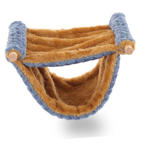 DECOMELODY Warme Komfortable Hängematte für Meerschweinchen und Kleine Nager Installieren als Schlaf und Ruheplatz Geeignet für Hamster Ratten Zuckergleiter und Weitere Kleintiere von DECOMELODY