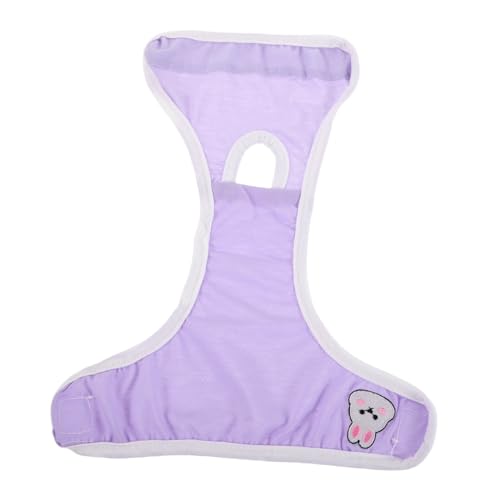 DECOMELODY Wiederverwendbare Hundehöschen für Kleine Hunderassen Atmungsaktive und Weiche Damen Periodenhöschen für Hunde Waschbare Menstruationsunterwäsche für Hunde in Hitze Violett für DECOMELODY Wiederverwendbare Hundehöschen für Kleine Hunderassen Atmungsaktive und Weiche Damen Periodenhöschen für Hunde Waschbare Menstruationsunterwäsche für Hunde in Hitze Violett für von DECOMELODY