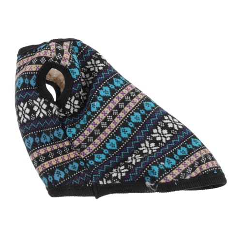 DECOMELODY Winter Hundepullover mit Beinöffnungen Warmes Haustierkleid für Kleine und Mittelgroße Hunde für Herbst und Winter Bequem und Modisch für Alltag und Besondere Zufällige Farbe von DECOMELODY