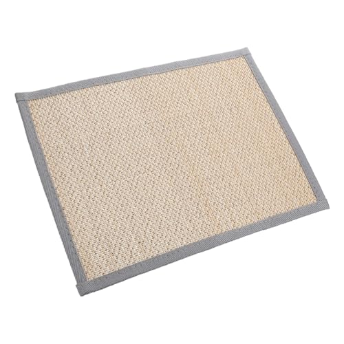 DECOMELODY kratzbaum für Katzen Katzenkratzmöbel Katzenliege katzenmöbel katzenbeschäftigung Katzen Kratzmöbel katzenbett Katzenkratzunterlage für die Couch Kratzschutz für Möbel Bambus Khaki von DECOMELODY