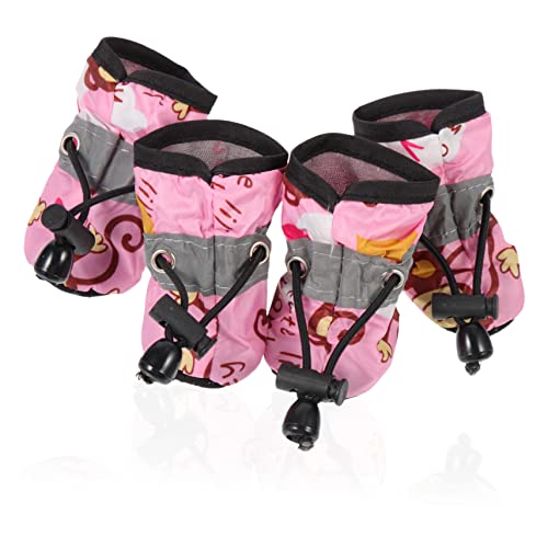 DECOMELODY rutschfeste Atmungsaktive Hundeschuhe mit Weicher Sohle Outdoor Pfotenschutz für Kleine bis Mittelgroße Hunde Bequemes Langlebiges Haustierschuhe DECOMELODY rutschfeste Atmungsaktive Hundeschuhe mit Weicher Sohle Outdoor Pfotenschutz für Kleine bis Mittelgroße Hunde Bequemes Langlebiges Haustierschuhe von DECOMELODY