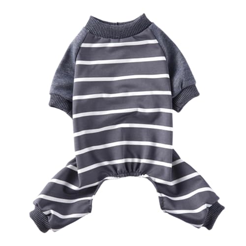 DECOMELODY Komfortable Hundepyjamas Aus Atmungsaktivem Für Haustiere Gestreifte Schlafanzüge Geeignet Für Kleine Und Mittelgroße Hunde Stilvolle Und Praktische Hundekleidung Als DECOMELODY Komfortable Hundepyjamas Aus Atmungsaktivem Für Haustiere Gestreifte Schlafanzüge Geeignet Für Kleine Und Mittelgroße Hunde Stilvolle Und Praktische Hundekleidung Als von DECOMELODY