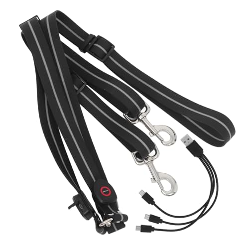 DECORNIJIA Luminous LED Pferdebrustplatte Verstellbarer Wasserdichter Brustgurt mit USB für Sicheres Reiten bei Nacht und Hohe Sichtbarkeit für Pferd DECORNIJIA Luminous LED Pferdebrustplatte Verstellbarer Wasserdichter Brustgurt mit USB für Sicheres Reiten bei Nacht und Hohe Sichtbarkeit für Pferd von DECORNIJIA