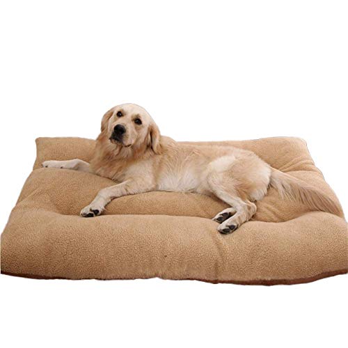 DEEN Waschbar Hundebett Hundekissen mit Reißverschluss Antirutschnoppen Hundematratze Hundesofa Thermobett gegen Bodenkälte für große Hunde Schlafplatz Zwingerpolster DEEN Waschbar Hundebett Hundekissen mit Reißverschluss Antirutschnoppen Hundematratze Hundesofa Thermobett gegen Bodenkälte für große Hunde Schlafplatz Zwingerpolster von DEEN