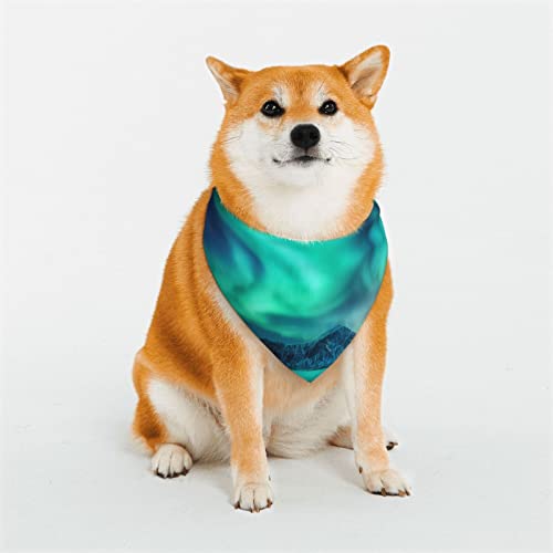 Hundehalstuch, Motiv: Galaxie Nacht, weich, wendbar, dreieckig, waschbar, verstellbar, Sommertuch für kleine bis große Hunde Hundehalstuch, Motiv: Galaxie Nacht, weich, wendbar, dreieckig, waschbar, verstellbar, Sommertuch für kleine bis große Hunde von DEHIWI