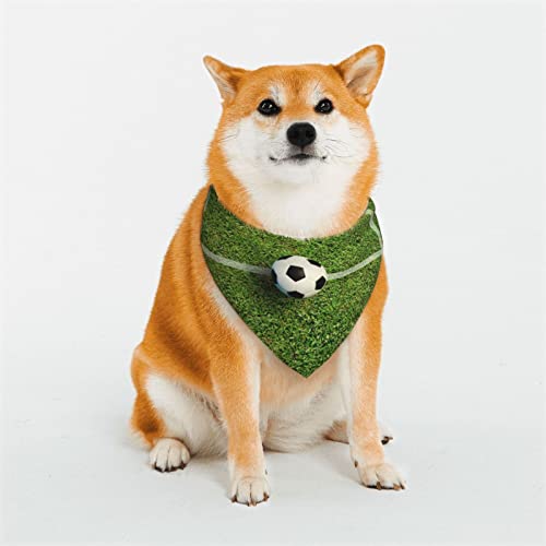 Hundehalstuch, Motiv: grünes Gras, weich, wendbar, dreieckig, waschbar, verstellbar, Sommerhalstuch für kleine bis große Hunde Hundehalstuch, Motiv: grünes Gras, weich, wendbar, dreieckig, waschbar, verstellbar, Sommerhalstuch für kleine bis große Hunde von DEHIWI