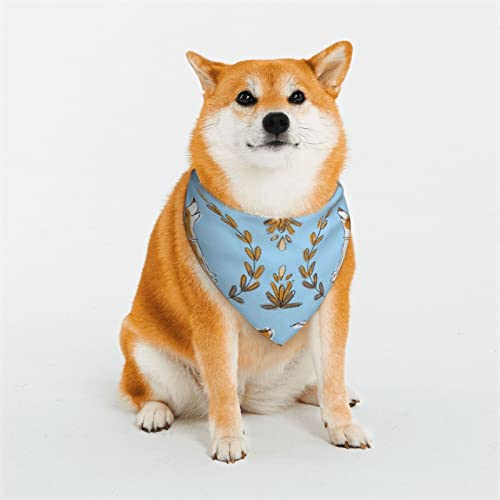 Lustiges Hundehalstuch, weich, wendbar, dreieckig, waschbar, verstellbar, Sommertuch für kleine bis große Hunde Lustiges Hundehalstuch, weich, wendbar, dreieckig, waschbar, verstellbar, Sommertuch für kleine bis große Hunde von DEHIWI