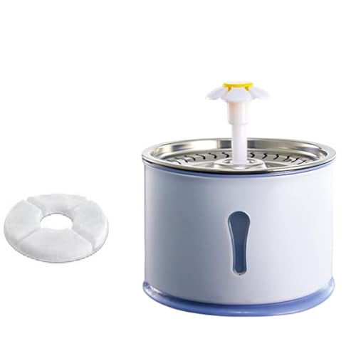 2.4L Pet Cat Dispenser Trinkwasserbrunnen Aktivkohlefilter LED Automatischer Feeder Container USB-Schnittstelle von DEJIN
