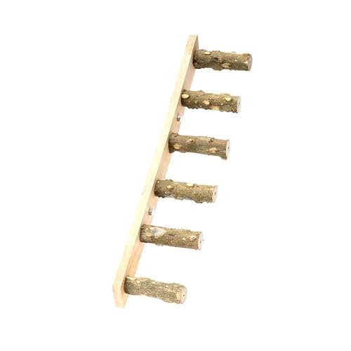 4/6 Stufen, Holzleiter, interaktives Vogel-/Papageienspielzeug, Leiter für Hamsterkäfig, Schleifstab, Kletterspielzeug, Vogelzubehör, Holz, 6 Stufen 4/6 Stufen, Holzleiter, interaktives Vogel-/Papageienspielzeug, Leiter für Hamsterkäfig, Schleifstab, Kletterspielzeug, Vogelzubehör, Holz, 6 Stufen von DEJIN