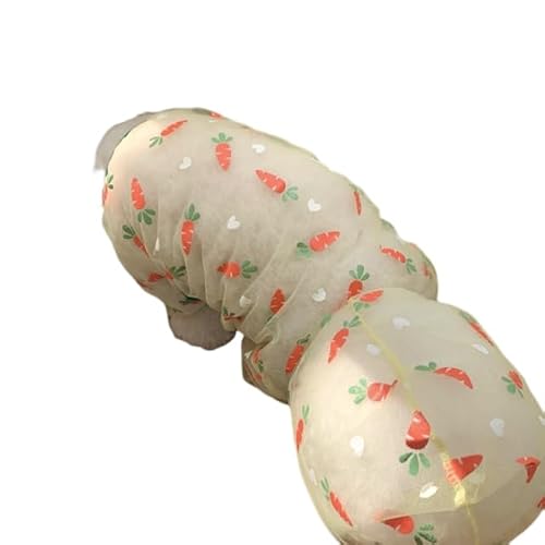 Atmungsaktiver Welpen-Netz-Overall gegen Mücken, coole Hundekleidung, Sommer, vierbeinig, Karotte, Größe S von DEJIN