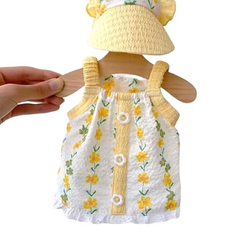Atmungsaktiver Welpen-Netz-Overall gegen Mücken, coole Hundekleidung, Sommer, vierbeinig, gelb, ohne Hut, Größe XS Atmungsaktiver Welpen-Netz-Overall gegen Mücken, coole Hundekleidung, Sommer, vierbeinig, gelb, ohne Hut, Größe XS von DEJIN