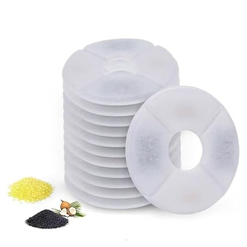 DEJIN 2,4 l Spender für Haustiere, Katzen, Trinkwasserbrunnen, Aktivkohlefilter, LED, automatischer Futterbehälter, USB-Schnittstelle, 12 Filterelemente DEJIN 2,4 l Spender für Haustiere, Katzen, Trinkwasserbrunnen, Aktivkohlefilter, LED, automatischer Futterbehälter, USB-Schnittstelle, 12 Filterelemente von DEJIN