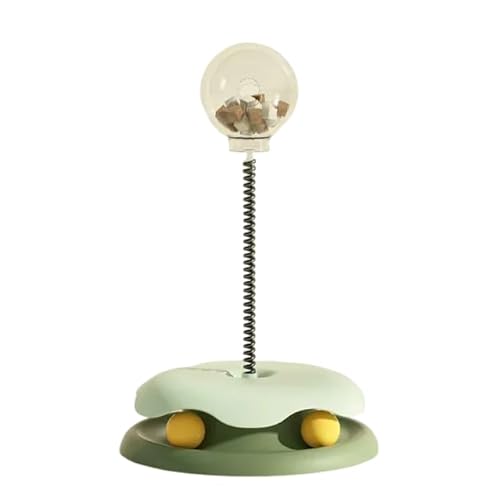 DEJIN Haustier-Puzzle, auslaufender Ball, Spielzeug, Katze und Hund, interaktives auslaufendes Spielzeug, für Katzen und Hunde, lustiges Haustierprodukt, Zubehör, Grün DEJIN Haustier-Puzzle, auslaufender Ball, Spielzeug, Katze und Hund, interaktives auslaufendes Spielzeug, für Katzen und Hunde, lustiges Haustierprodukt, Zubehör, Grün von DEJIN
