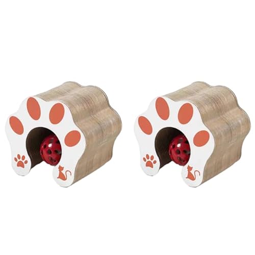 DEJIN Katzenspielzeug, interaktives Katzenballspielzeug, Spiel-Training, Spaß, mehrere Formen, Wellpapier, Katzenhaus-Haustierbedarf, 2 Stück DEJIN Katzenspielzeug, interaktives Katzenballspielzeug, Spiel-Training, Spaß, mehrere Formen, Wellpapier, Katzenhaus-Haustierbedarf, 2 Stück von DEJIN