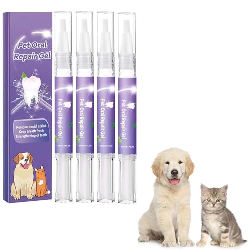 DEJIN Pet Oral Repair Gel – Fortschrittliches Zahnreinigungsstift-Set für Hunde mit Aufhellung und Zahnstein-Kontrolle, beseitigt effektiv schlechten Atem, einfache Mundpflegelösung ohne Zähneputzen, DEJIN Pet Oral Repair Gel – Fortschrittliches Zahnreinigungsstift-Set für Hunde mit Aufhellung und Zahnstein-Kontrolle, beseitigt effektiv schlechten Atem, einfache Mundpflegelösung ohne Zähneputzen, von DEJIN