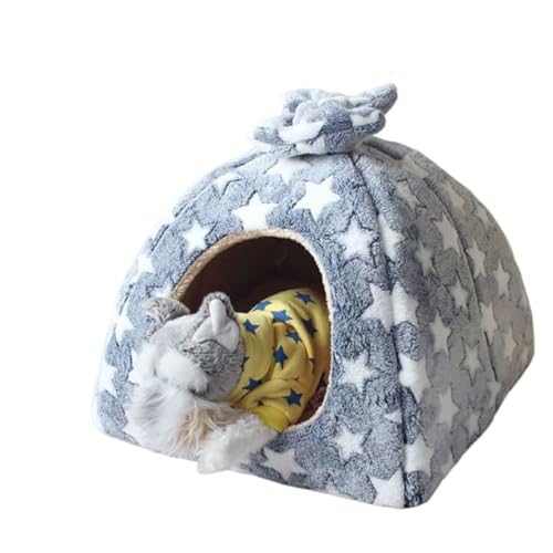 DEJIN Warmes Haustier-Nest für den Winter, Hundehütte, Katzenbett, herausnehmbar, weich, bequem, schlafendes Haustiernest, Produkt, C DEJIN Warmes Haustier-Nest für den Winter, Hundehütte, Katzenbett, herausnehmbar, weich, bequem, schlafendes Haustiernest, Produkt, C von DEJIN