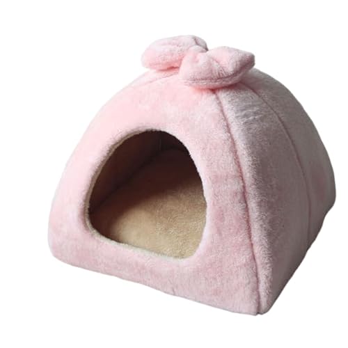DEJIN Warmes Haustierbett für den Winter, Hundehütte, Katzenbett, herausnehmbar, weich, bequem, schlafendes Haustiernest, Produkt, D DEJIN Warmes Haustierbett für den Winter, Hundehütte, Katzenbett, herausnehmbar, weich, bequem, schlafendes Haustiernest, Produkt, D von DEJIN