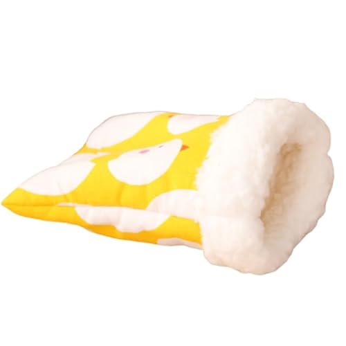 DEJIN Warmes Haustierprodukt für Kleintiere, Hamsterhaus, Schlafbett, Vogel aus Baumwolle, Schlafsack, Küken, L 22 x 22 x 23 cm DEJIN Warmes Haustierprodukt für Kleintiere, Hamsterhaus, Schlafbett, Vogel aus Baumwolle, Schlafsack, Küken, L 22 x 22 x 23 cm von DEJIN